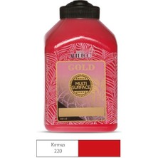 Artdeco Gold Multi Surface Akrilik Boya 500 Ml. 220 Kırmızı