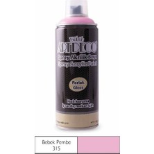 Artdeco Sprey Akrilik Boya Bebek Pembe 400ML