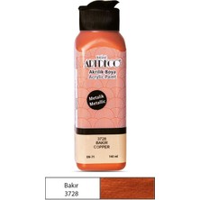 Artdeco Metalik Akrilik Boya 140 Ml. 3728 Bakır