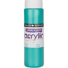 Daler Rowney Graduate Akrilik Boya 500ML N:719 Metallic Green