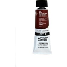 Daler Rowney Cryla Heavy Body Artists' Akrilik Boya 75ML N:519 Rich Transparent Red Oxide