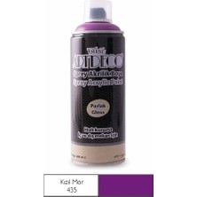 Artdeco Sprey Akrilik Boya Kızıl Mor 400ML