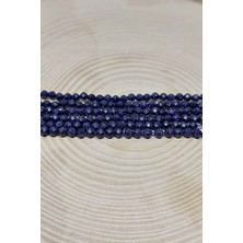 Yaşam Tohumu Yıldız Taşı Lacivert Yarım Dizi 2,5mm (17CM Uzunluğundadır)