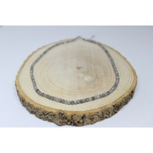 Yaşam Tohumu Labradorit Taşı Rondela Faset Kesim 3.5*2.5mm Yarım Dizi (17CM Uzunluğundadır)