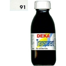 Deka Transparent 125 ml Cam Boyası 02-91 Altweib (Beyaz)