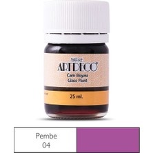 Artdeco Cam Vitray Boyası 25 Ml. 04 Pembe