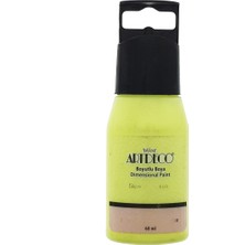 Artdeco Boyutlu Boya - Fosforlu Sarı - 60ML