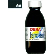 Deka Transparent 125 ml Cam Boyası 02-66 Dunkelgrün (Koyu Yeşil)