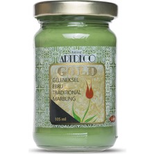 Artdeco Gold Geleneksel Ebru Boyası 105ML - 560 Yeşil