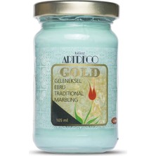 Artdeco Gold Geleneksel Ebru Boyası 105ML - 575 Yeşim