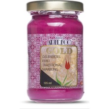 Artdeco Gold Geleneksel Ebru Boyası 105ML - 325 Fuşya