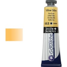 Daler Rowney Aquafine Guaj Boya Tüp 15ML 663 Yellow Ochre