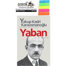 Yaban Kapak 1 Adet Fosforlu Transparan Kitap Ayraç 1 Paket - Yakup Kadri Karaosmanoğlu