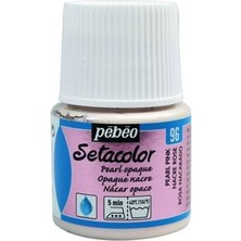 Pebeo Pearl (Yanar Döner) Opak Kumaş Boyası 96 Pearl Pınk 45 ml