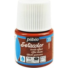 Pebeo Suede Effect (Süet Etkisi) Kumaş Boyası 315 Camel 45 ml
