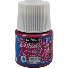 Pebeo Glitter (Simli) Kumaş Boyası 207 Tourmalıne 45 ml