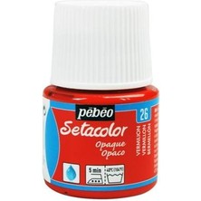 Pebeo Opak Kumaş Boyası 26 Vermılıon 45 ml