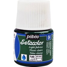 Pebeo Light Fabric (Transparan) Kumaş Boyası 04 Lawn Green 45 ml