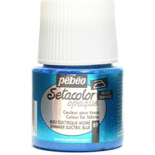 Pebeo Setacolor Opak Kumaş Boyası 45ML 69 Shimmer Electric Blue