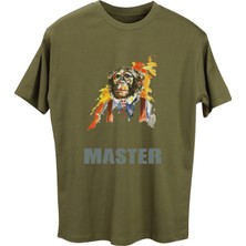 Aten Wear Oversize Bisiklet Yaka Basic Kısa Kollu Tişört