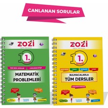 Zoziler İlkokul 1. Sınıf Matematik Problemleri – Tüm Dersler Bulmaca - Canlanan Sorular!