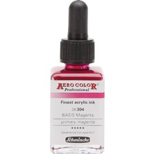 Schmincke Aero Color Airbrush Akrilik Mürekkep 28 ml 304 Primary Magenta