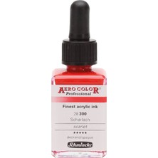 Schmincke Aero Color Airbrush Akrilik Mürekkep 28 ml 300 Scarlet