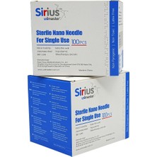 Sirius Unimaster Mezoterapi Iğnesi 32 G x 4 mm – 100 Adet