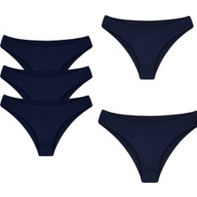 bleu petite 5li Paket Lazer Kesim Dikişsiz Kadın Külot