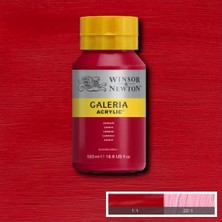 Winsor & Newton Galeria Akrilik Boya 500ML. 203 Crimson