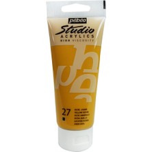 Pebeo Studio Akrilik Boya 100ML N:27 Yellow Ochre