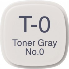 Copic Marker Kalemi T-0 Toner Gray No.0