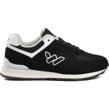 Walkway Benin Siyah-Beyaz Kadın Sneaker