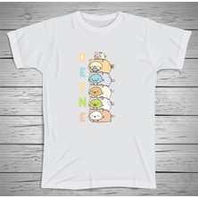 Yüksel 34 Penguen Karakterli  Çocuklara  Özel Isim Baskılı  Tshirt , Micro Polyester Terletmez Kumaş