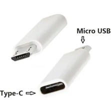 Elektronikucuz Type-C Micro USB Çevirici Typec Micro USB Dönüştürücü Typec Dişi Micro USB Erkek Çevirici Type-c Dişi Micro USB Erkek Çevirici Type-C to Micro Usb Type-C giriş Mikro Usb çıkış ucu