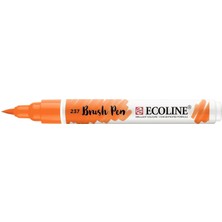 Talens Ecoline Brush Pen Fırça Uçlu Kalem 237 Deep Orange