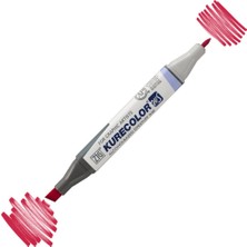 Zig Kurecolor KC3000 Twin S Marker Kalem 266 Wine Red