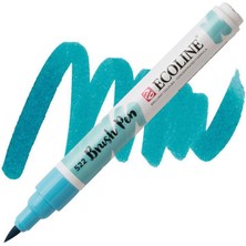 Talens Ecoline Brush Pen Fırça Uçlu Kalem 522 Turquise Blue
