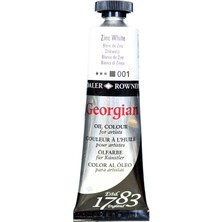Daler Rowney Georgian Yağlı Boya 38ML 001 Zinc White