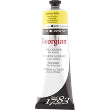 Daler Rowney Georgian Yağlı Boya 225ML 620 Cadmium Yellow Pigment Natural