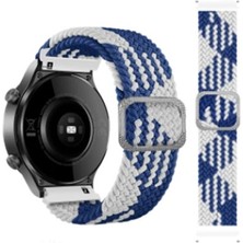 Basias Huawei Watch Ultimate Uyumlu  Loop Dokuma Ayarlanır Tokalı (22MM)