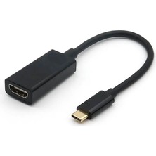 Wozlo USB C USB 3.1 Type-C To HDMI 2.0 4K@60Hz HDR10 Çevirici Dönüştürücü Kablo - USB C To HDMI