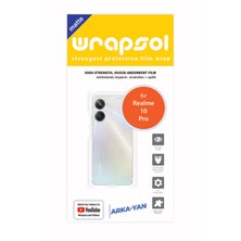 Wrapsol Realme 10 Pro Mat Arka ve Yan Kaplama Tam Kapatan Poliüretan Film