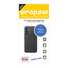 Wrapsol Samsung Galaxy A54 Arka ve Yan Kaplama Koruyucu Esnek Poliüretan Film