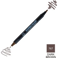 Zig Kurecolor Mangaka Fine&brush Çift Taraflı Kalem CNKC-2200 No 767 Dark Brown