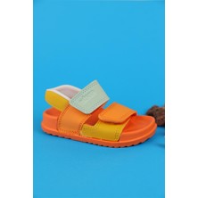 22 - 30 Numara Kız Çocuk Vicco Krixi Turuncu  Sandalet