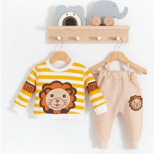 Zeo Kids Kız Erkek Bebek Takımı 6-18 Ay