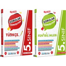 Pruva Akademi 5. Sınıf Türkçe - Fen Bilimleri Sorular Konuşuyor Seti 2023 2 Kitap