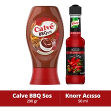 Calve Sos Barbekü 290 G + Knorr Acısso 50 ml