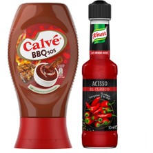 Calve Sos Barbekü 290 G + Knorr Acısso 50 ml